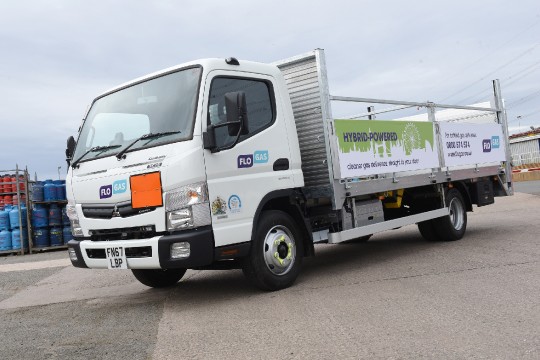 Flogas invests in a greener fleet with first hybrid delivery truck image 2